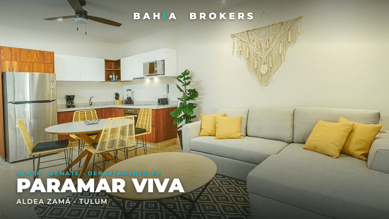 Venta | ParamarViva en Aldea Zama | 1BR con piscina privada